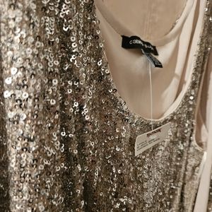 Cable and Gauge sequin blazer